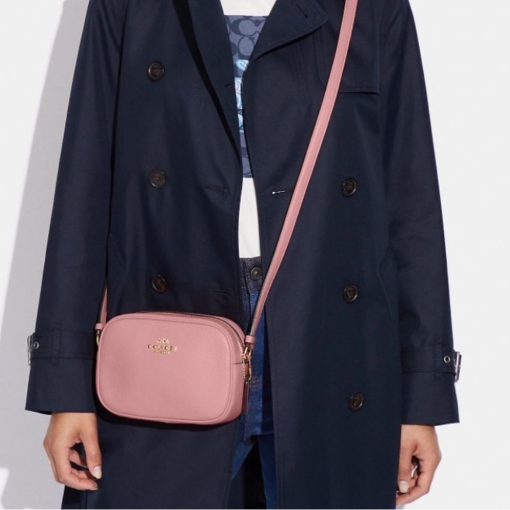 COACH MINI JAIME CAMERA BAG in Pink AUTHENTIC - Picture 4 of 7